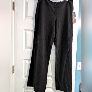 Black Wide Leg Dress/Business Casual Pants. New With Tags